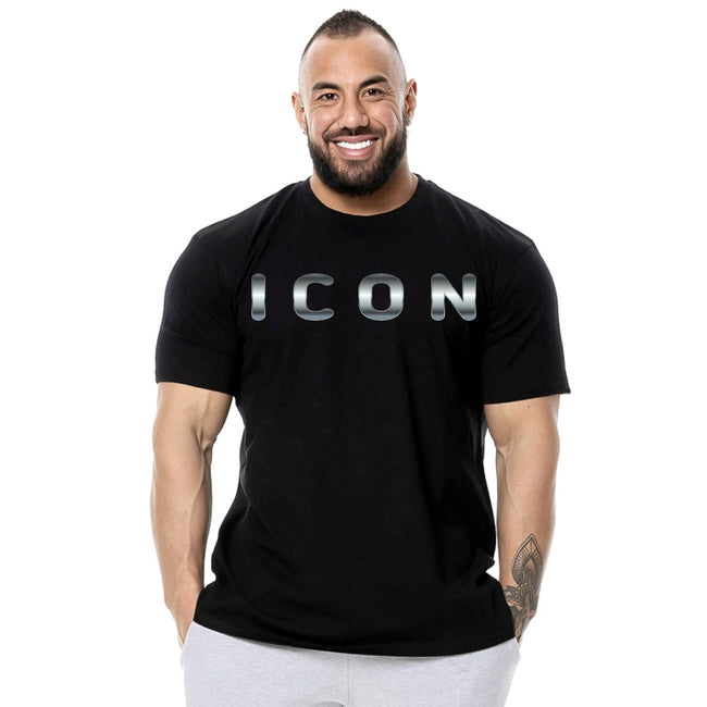 Icon black over sized