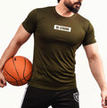 Be strong performance olive tee