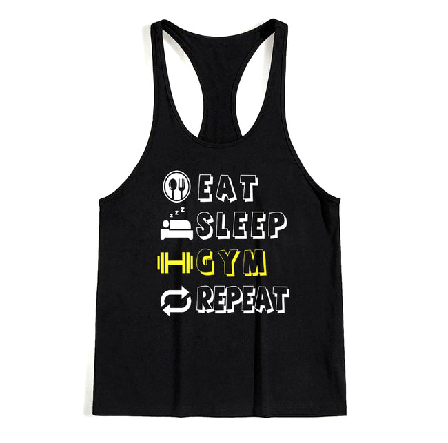 Eat sleep tank top
